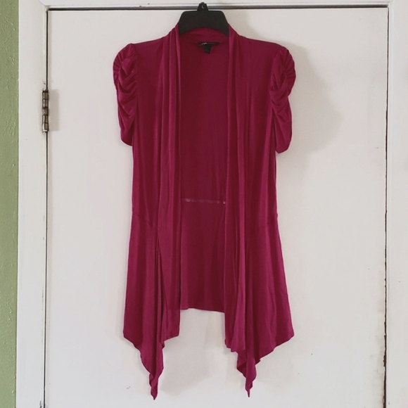 Fushia color Lightweight Cardigan - Picture 1 of 3